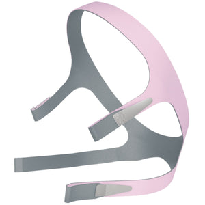 ResMed Quattro FX for Her Full Face Mask Light Pink Headgear